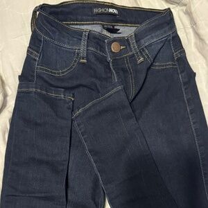 Fashion Nova Dark Blue Jeans
